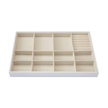 tray charmalong display landing bead canvas natural jewelry michaels props